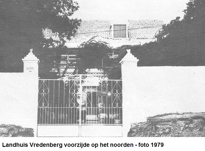 02. Landhuis Vredenberg voorzijde op het noorden 1979